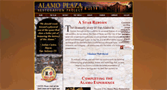 Desktop Screenshot of alamoplazaproject.com